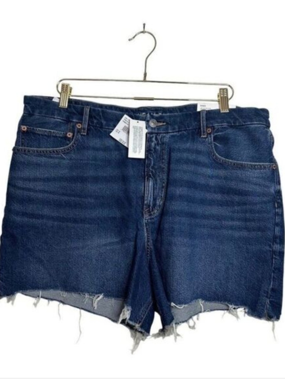 American Eagle Curvy Super High Rise Shorts Women Size 18 NWT